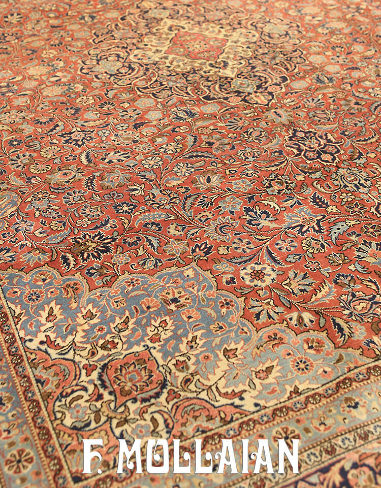 Teppich Persischer Antiker Kashan Dabir n°:27430856